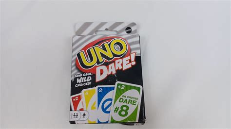 UNO Dare! Card Game Review - Geeky Hobbies