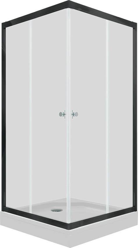 Душевой уголок Triton Вента Блэк Щ0000057853 80х80 см с поддоном ...