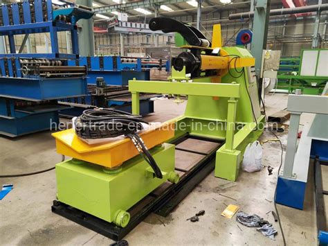 T T T T Ton Automatic Hydraulic Uncoiler Decoiler Unwinder For