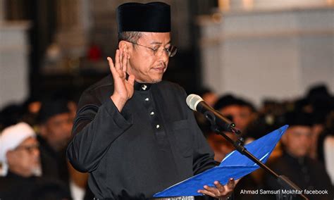 Ahmad Samsuri Sworn In As T Ganu Mb For Second Term