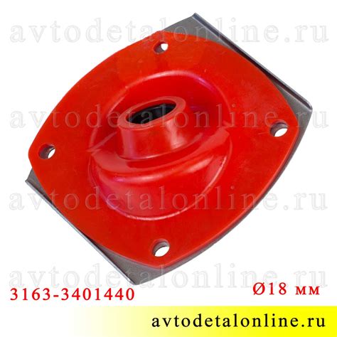 Рулевая опора УАЗ Патриот 3163-3401442 в сборе 3163-3401440, вал 18 мм ...