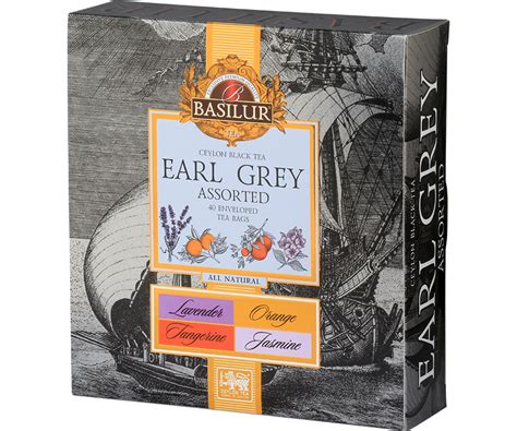 Basilur - Earl Grey Assorted w kopertach - 40 x 2 g – Basilur Tea Poland