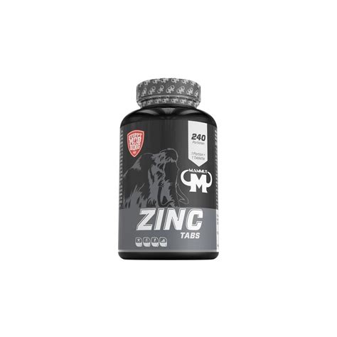 Best Body Mammut Zinc Tabs 240 Tabletten Dose Bei Metasport