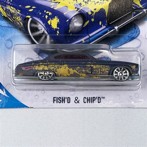 Hot Wheels Color Shifters Fishd Chipd BHR31 Black Yellow Ele Toys LLC
