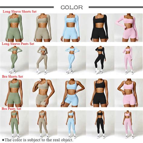 New Lady Fitness Workout Set Soft Nude Fabric Sports Bra