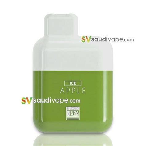 NAKED SALT APPLE ICE 4500 PUFFS Saudi Vape
