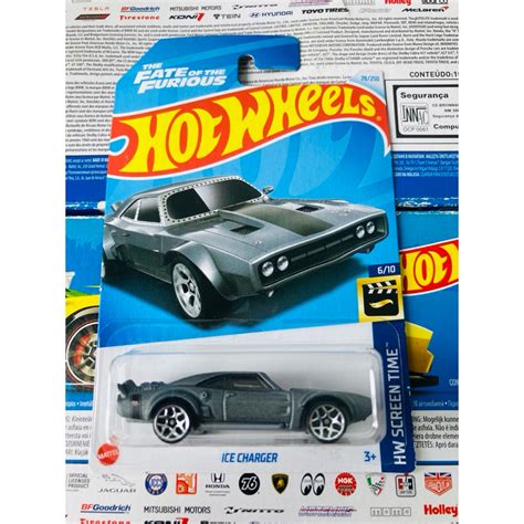 Hot Wheels Ice Charger Fnf Fast Furious Movie Series Dom Brian Shopee Malaysia