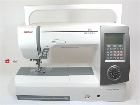 Janome Horizon Memory Craft 8900 QCP Matri Sewingmachines