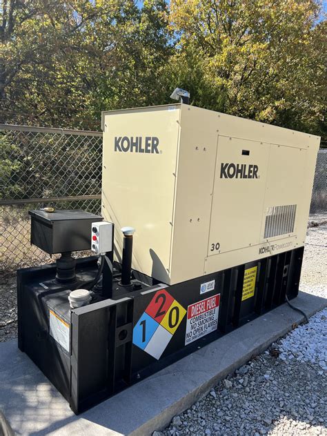 Used 30KW Kohler Diesel Generator #J0146 - UsedShelter.com - Used