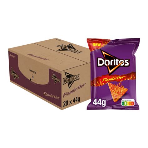 Doritos Flamin Hot Tortilla Chips 20x 44g 14 99