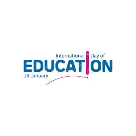 International Day Of Education Celebration Vector Template Design