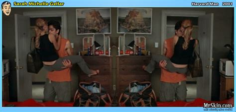 Naked Sarah Michelle Gellar In Harvard Man