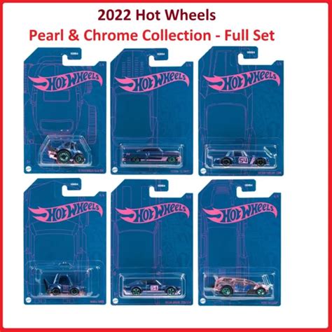 HOT WHEELS TH Anniversary Pearl Chrome Collection Complete Car Set PicClick UK