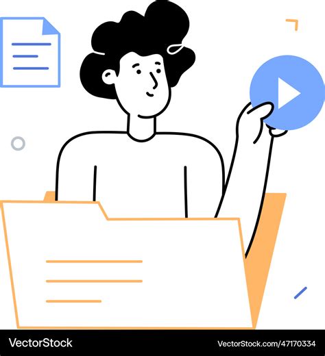 video content royalty  vector image vectorstock