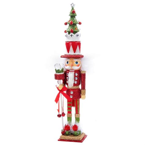 The Christmas Shop Kurt Adler Notenkraker Met Scepter En Kerstboom