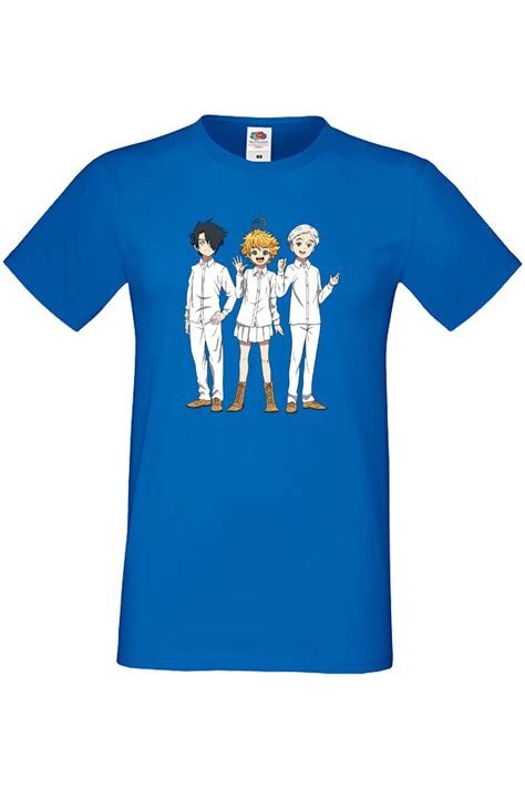 Tricou Barbati Manga Anime Japan Comics Animation Tralala The Promised