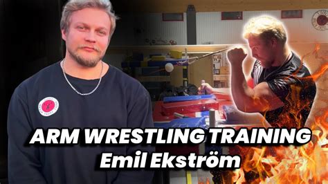 How To Train For Arm Wrestling At The Gym w Emil Ekström YouTube