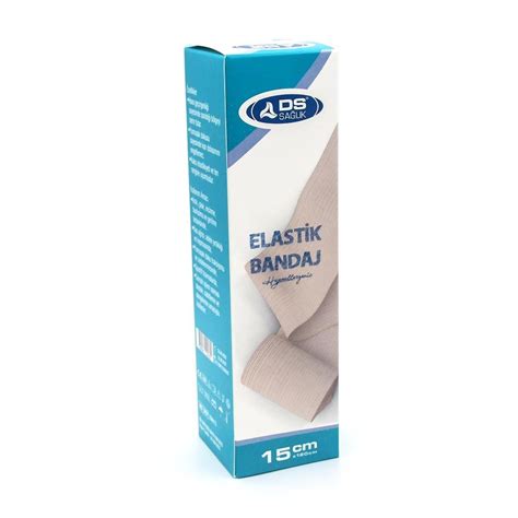 DS Elastik Bandaj Metal Kopçalı 15cm*120cm | Medikaliste