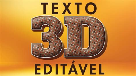 O Tutorial Definitivo De Como Fazer Texto 3d No Photoshop Youtube