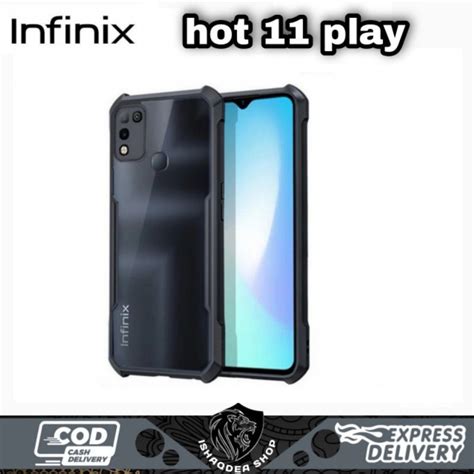 Jual Case Armor Transparan Infinix Hot 10 Play Infinix Hot 11 Play Shopee Indonesia