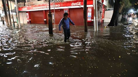 Clima Cdmx Siguen Las Inundaciones Y Afectaciones Por Fuerte Tormenta Al Sur Video El