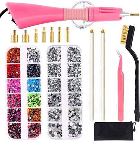 Amazon Hotfix Applicator Diy Hot Fix Rhinestone Applicator Wand Setter Tool Kit With