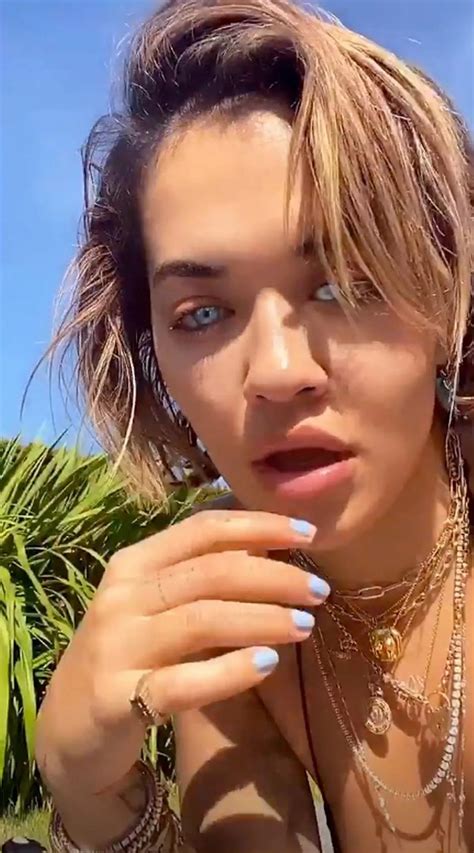 Rita Ora unleashes boobs in teeny string bikini for sun soaked exposé Daily Star