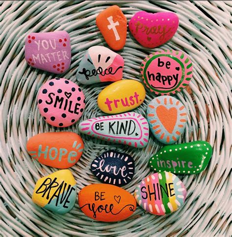 10 Inspiring Painted Rocks for Spreading Kindness