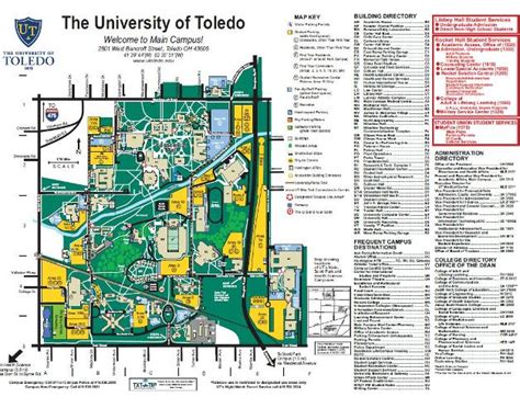 University Of Toledo Parking Map - Super Sports Cars