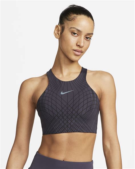 Nike Swoosh Padded Sport Bh Met Hoge Hals En Medium Ondersteuning Nike Nl