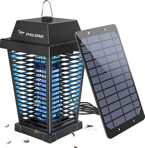 Palone Zapper Solar Para Insectos De V El Ctrico Para Exteriores