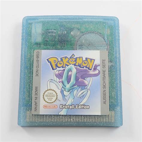 Pok Mon Kristall Edition Game Boy Color Amazingtoys Ch