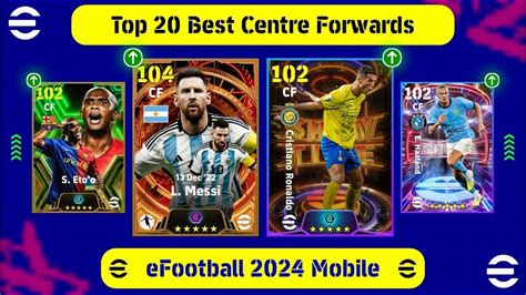 Top Best Centre Forwards Cf In Efootball Mobile Best Cf In