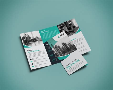 Tri-fold Brochure PSD Template on Behance