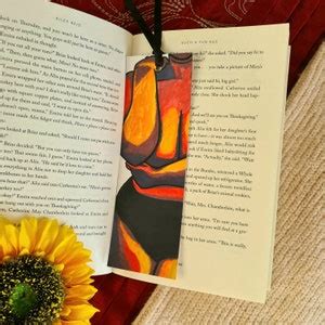 Colourful Nude Bookmarks Body Positive Nude Woman Female Body