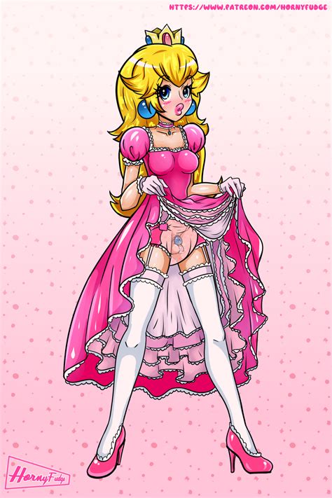 Princess Peach Diaper Chastity By HornyFudge Hentai Foundry