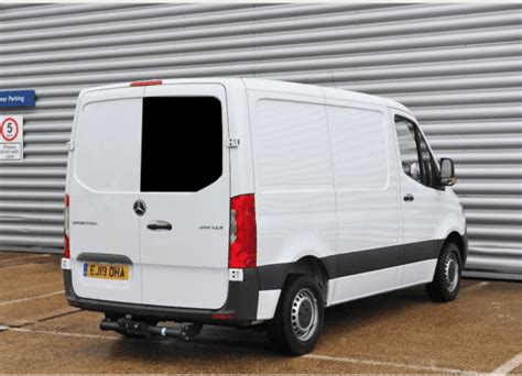 Mercedes Sprinter 19 Os Back Door Window In Privacy Tint Vanpimps