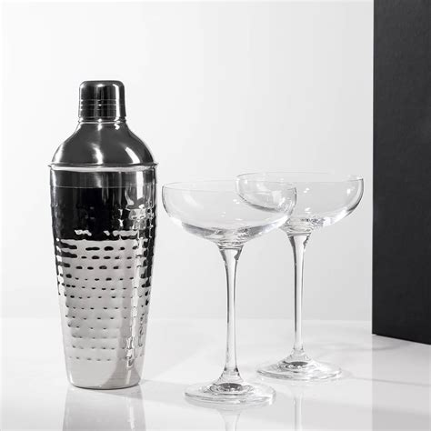 Zestaw walentynkowy SEX ON THE BEACH shaker barmański z kieliszkami