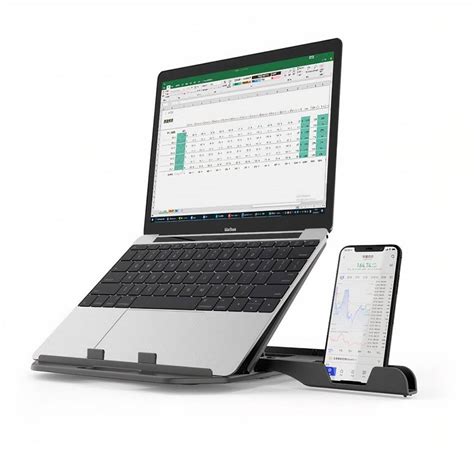 laptop phone holder stand