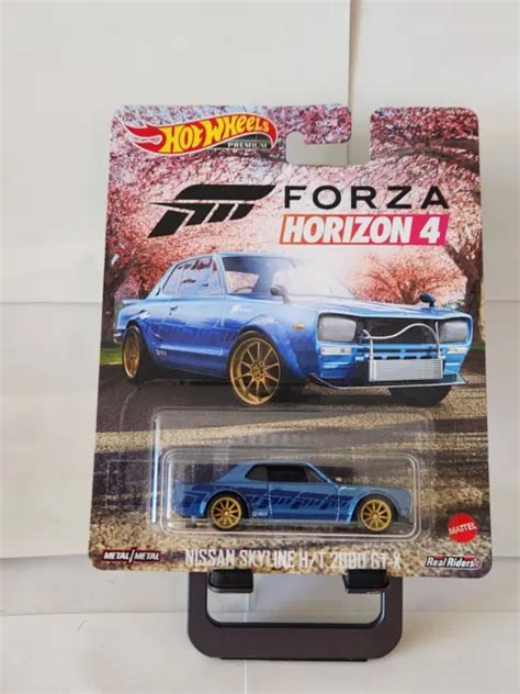 HOT WHEELS FORZA Horizon 4 Nissan Skyline H T 2000 GT X Real Riders N21 7 08 PicClick UK
