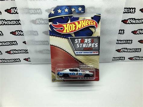 2020 Hot Wheels 68 Hemi Barracuda Walmart Exclusive HW Mini Series Stars Stripes Series