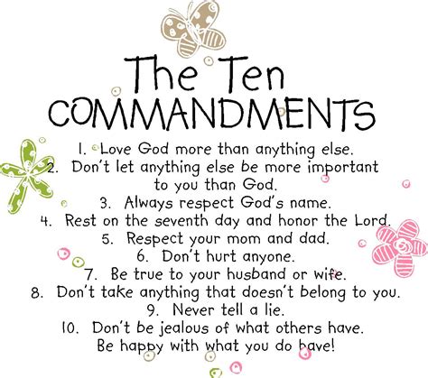 Ten Commandments Quotes. QuotesGram