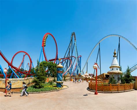 Barcelona Surroundings Port Aventura Theme Park