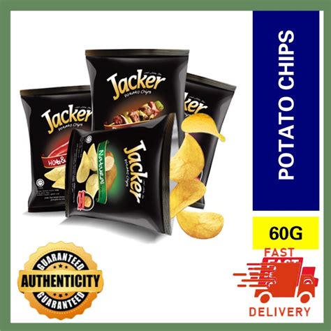 Oriental Jacker Potato Chips Hot Spicy Bbq Natural Tomato Spicy Mala Hotpot Shopee Malaysia