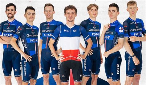 Cyclisme Strade Bianche Groupama FDJ avec Madouas Grégoire et la