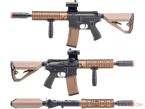 Arcturus Lightweight MK-II CQB M4 Airsoft AEG Rifle (Color: Black-Tan ...
