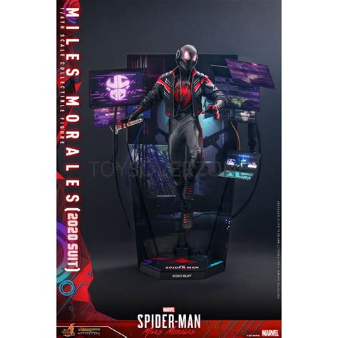 Hot Toys Vgm Marvels Spider Man Miles Morales Miles Morales Suit Shopee Thailand