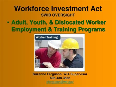 state workforce investment board powerpoint  id