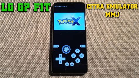 Lg G Fit Pokemon X Citra Ds Emulator Mmj Test Youtube