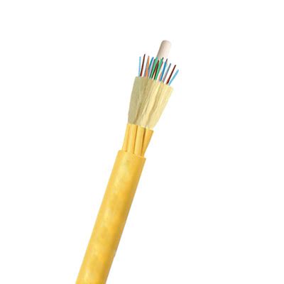 Bulk Fiber Optic Cable OS1/OS2 Singlemode 24 Cores Yellow | NECABLES